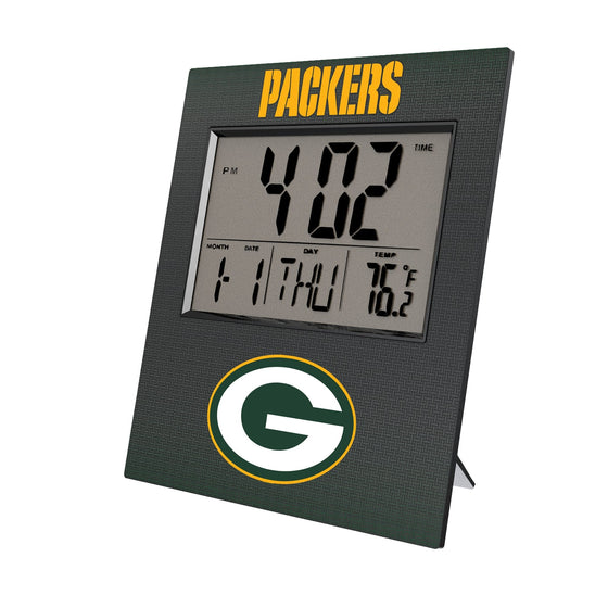 Green Bay Packers Linen Wall Clock-0