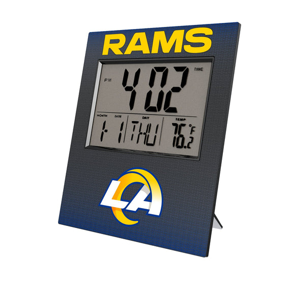 Los Angeles Rams Linen Wall Clock-0