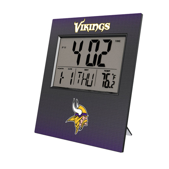 Minnesota Vikings Linen Wall Clock-0