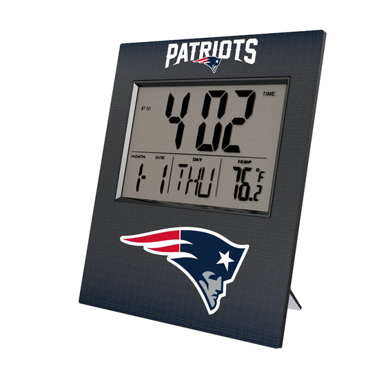 New England Patriots Linen Wall Clock-0