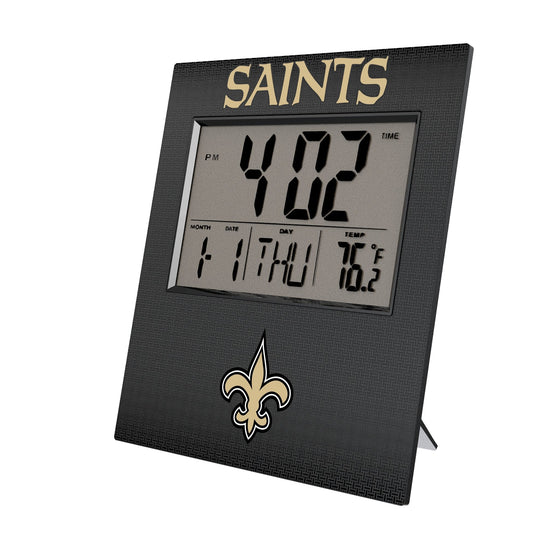 New Orleans Saints Linen Wall Clock-0