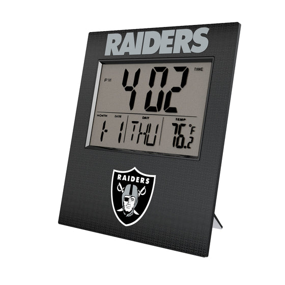 Las Vegas Raiders Linen Wall Clock-0