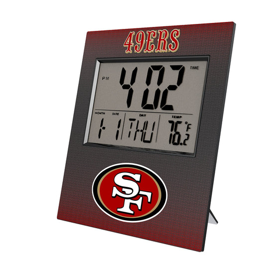 San Francisco 49ers Linen Wall Clock-0