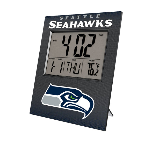 Seattle Seahawks Linen Wall Clock-0