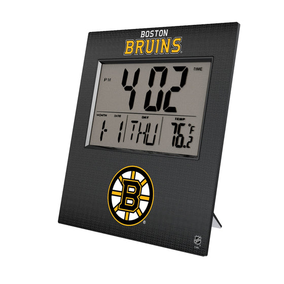 Boston Bruins Linen Wall Clock-0