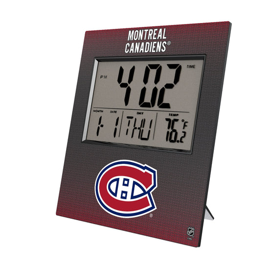 Montreal Canadiens Linen Wall Clock-0
