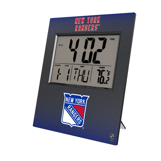 New York Rangers Linen Wall Clock-0