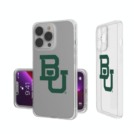 Baylor University Bears Insignia Clear Phone Case-0