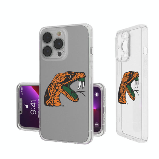 Florida A&M University Rattlers Insignia Clear Phone Case-0