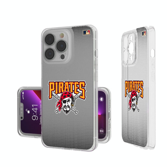 Pittsburgh Pirates 1997-2013 - Cooperstown Collection Linen Clear Phone Case-0