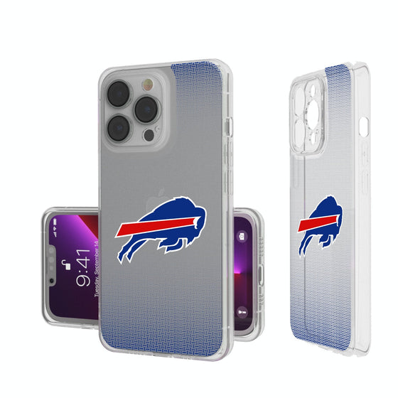 Buffalo Bills Linen Clear Phone Case-0