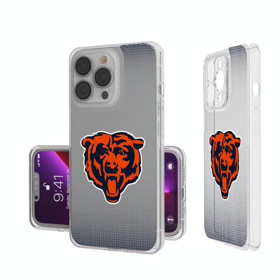 Chicago Bears Linen Clear Phone Case-0