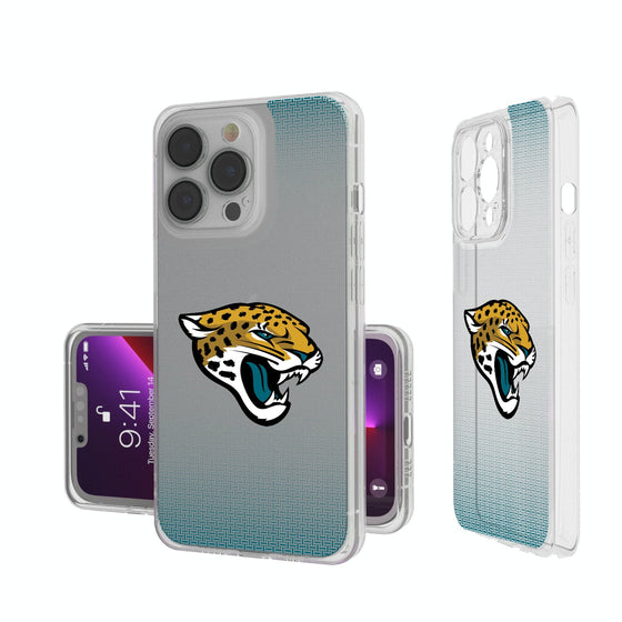 Jacksonville Jaguars Linen Clear Phone Case-0