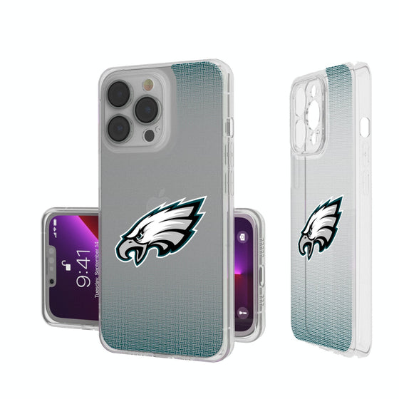 Philadelphia Eagles Linen Clear Phone Case-0