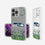 Seattle Seahawks Confetti Clear Phone Case-0