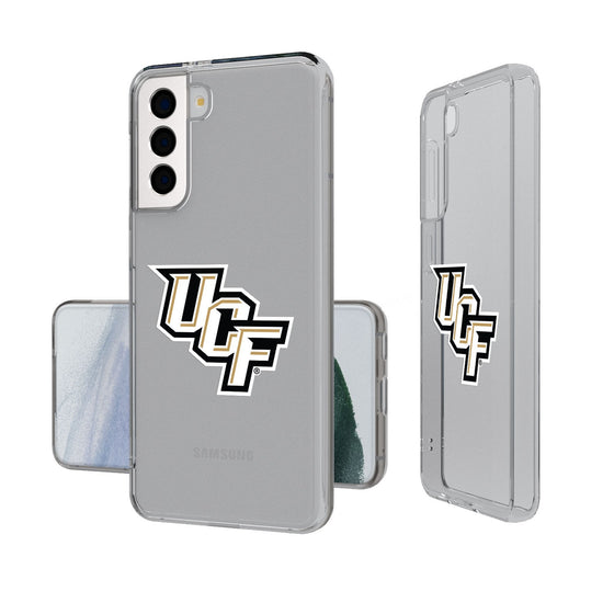 University of Central Florida Golden Knights Insignia Clear Phone Case-0