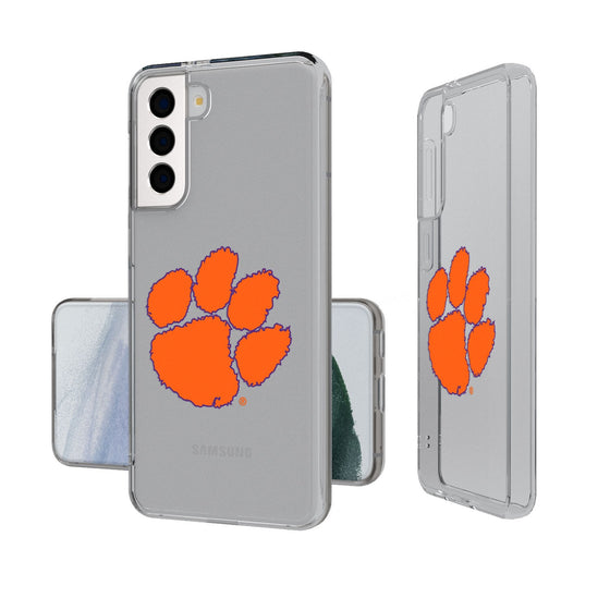 Clemson University Tigers Insignia Clear Phone Case-0