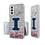 University of Illinois Fighting Illini Confetti Clear Phone Case-0