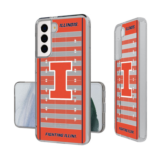 University of Illinois Fighting Illini Field Clear Phone Case-0