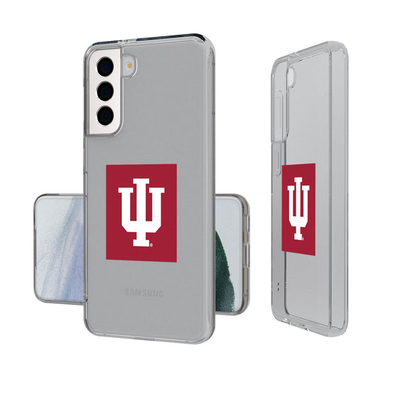 Indiana University Hoosiers Insignia Clear Phone Case-0