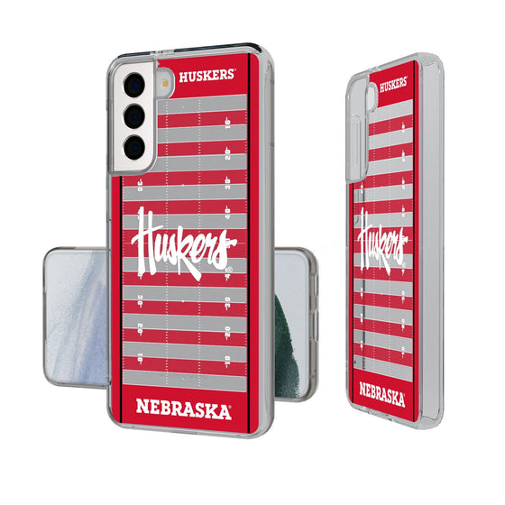 University of Nebraska Huskers Field Clear Phone Case-0