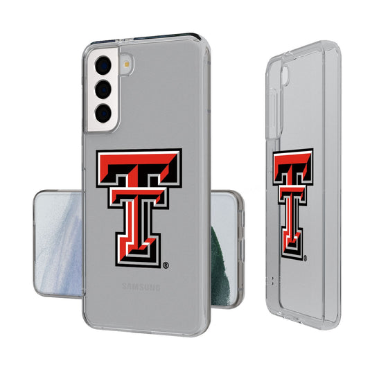 Texas Tech Red Raiders Insignia Clear Phone Case-0