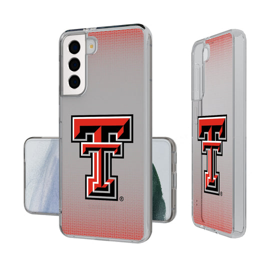 Texas Tech Red Raiders Linen Clear Phone Case-0