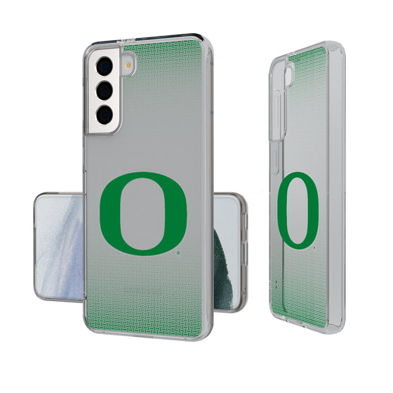 University of Oregon Ducks Linen Clear Phone Case-0