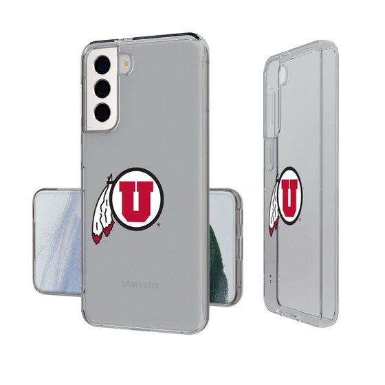 University of Utah Utes Insignia Clear Phone Case-0