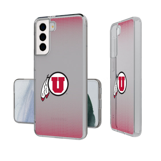 University of Utah Utes Linen Clear Phone Case-0