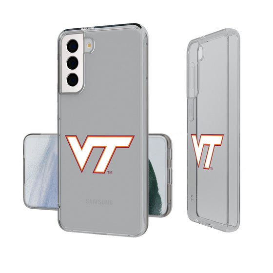 Virginia Tech Hokies Insignia Clear Phone Case-0