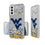 West Virginia University Mountaineers Confetti Clear Phone Case-0