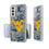 West Virginia University Mountaineers Paisley Clear Phone Case-0