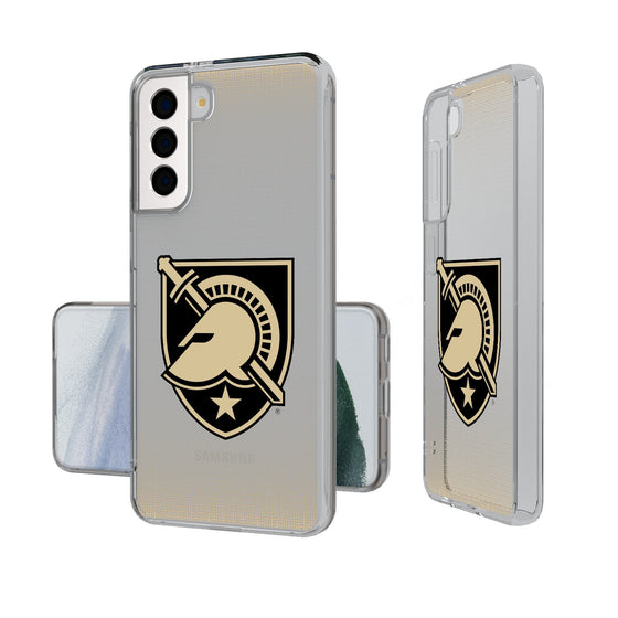 United States Military Academy Black Knights Linen Clear Phone Case-0