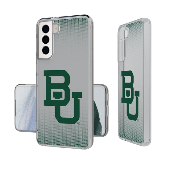 Baylor University Bears Linen Clear Phone Case-0