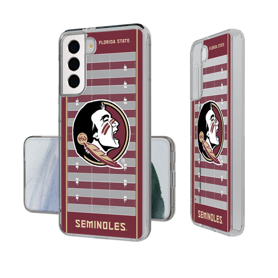 Florida State University Seminoles Field Clear Phone Case-0