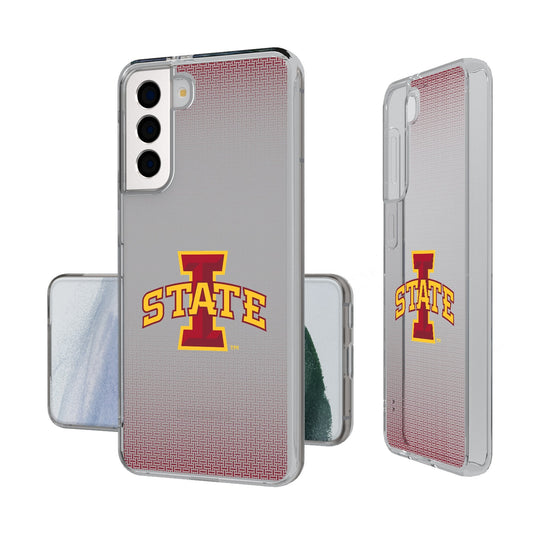 Iowa State University Cyclones Linen Clear Phone Case-0