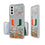 University of Miami Hurricanes Confetti Clear Phone Case-0