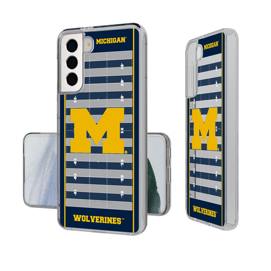 University of Michigan Wolverines Field Clear Phone Case-0