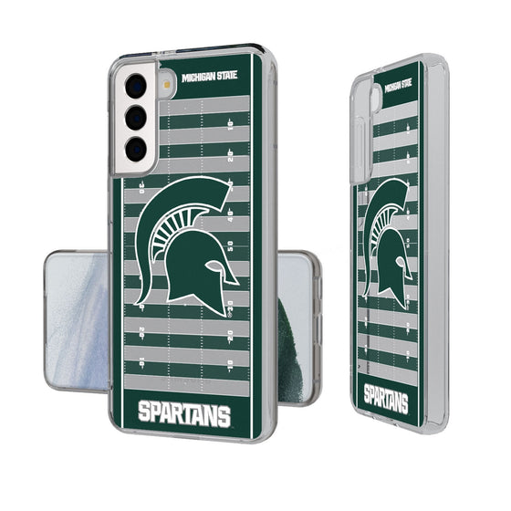 Michigan State University Spartans Field Clear Phone Case-0