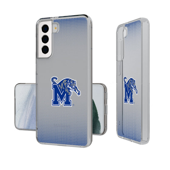 University of Memphis Tigers Linen Clear Phone Case-0