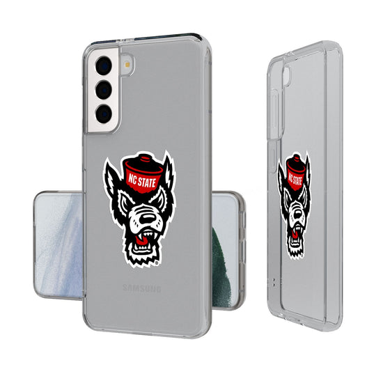 North Carolina State University Wolfpack Insignia Clear Phone Case-0