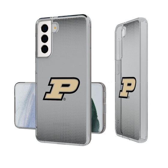 Purdue University Boilermakers Linen Clear Phone Case-0