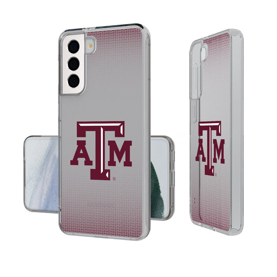 Texas A&M University Aggies Linen Clear Phone Case-0