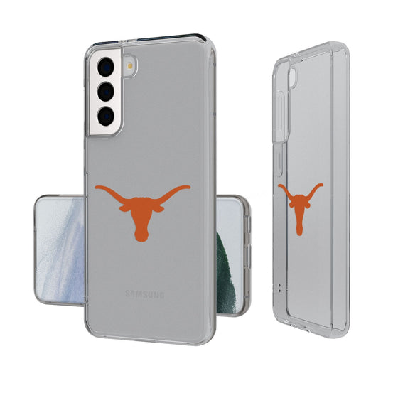 University of Texas Longhorns Insignia Clear Phone Case-0