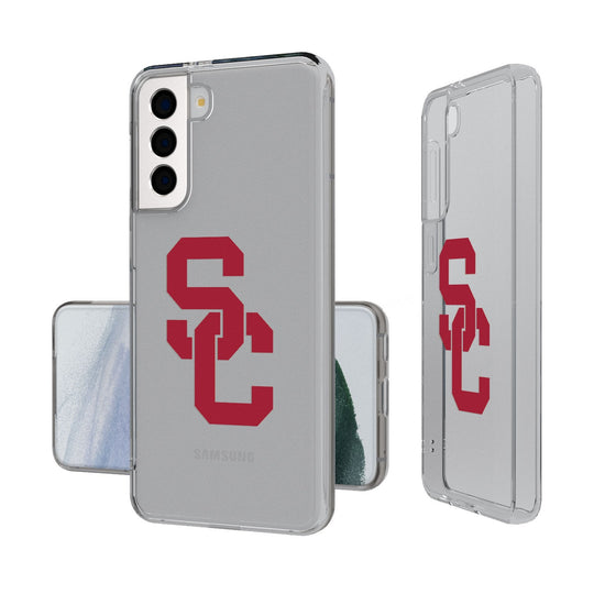 University of Southern California Trojans Insignia Clear Phone Case-0