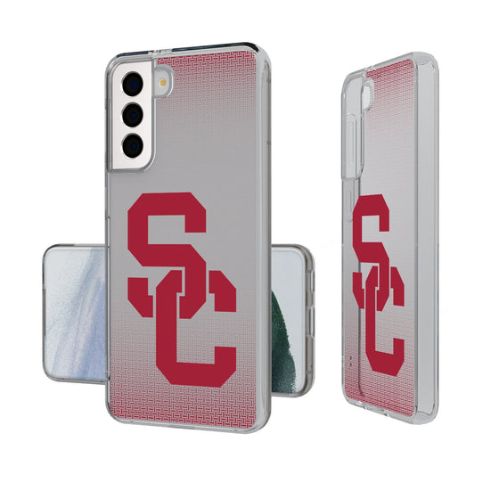 University of Southern California Trojans Linen Clear Phone Case-0