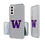 University of Washington Huskies Insignia Clear Phone Case-0