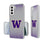 University of Washington Huskies Linen Clear Phone Case-0