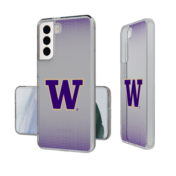 University of Washington Huskies Linen Clear Phone Case-0